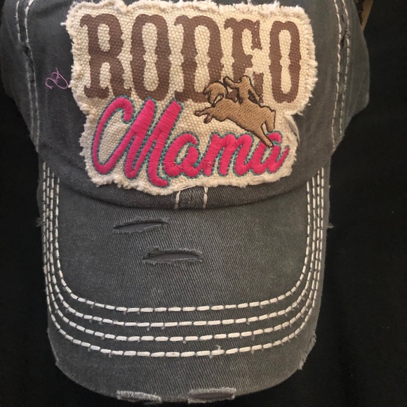 RODEO MAMA WASHED VINTAGE BALLCAP - Picture 6 of 7